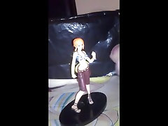 SOF Figura bukkake adolescentes Nami de One Piece anime corrida