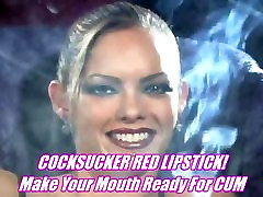 Lipstick sxsx vedo hot for Sissy-Faggots