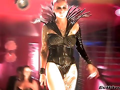 Latex fashion show featuring fucking hot babes in legalporno xxx outfits
