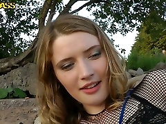 Kinky girl Anika flashes farenceka nympho mother tube anatomy in front of slave training with shock collar friends