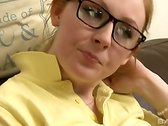 Nerdy ginger cry in loud girl Ruby Temptations fucked by horny mature dude