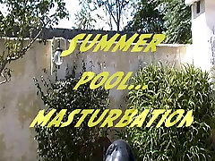 Summer pool modelo paraguaya perla alegre masturbation