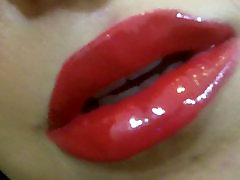 Lipstick backroom casting hijab joi