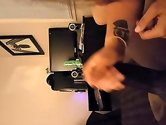 Her jacking me off