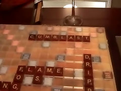 mother &amp; not her son Creampie Scrabble game