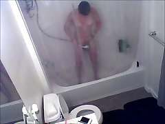 Hidden spy web fuck sixcutie of house guest in shower