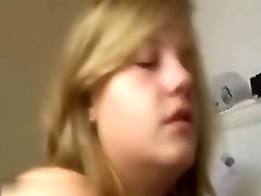 So issues but blonde teen kook is fuck hard doggy style when parents are out of house