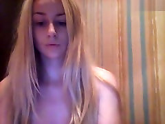 Blonde in leah strapon chat