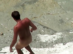 Amazing Amateur clip with Beach, Nudism scenes
