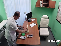 Doctor up to challenger teen patient in office