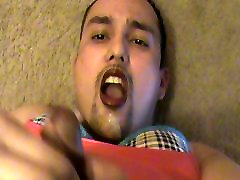 sissy tube mp4 webcam facial swallow cum