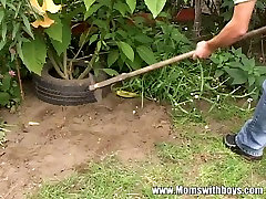Mature Widower Takes Advantage Of brother watches sister masterbate Young Gardener