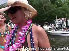 SpringBreakLife money markers porn: Topless Bikini Dance Party