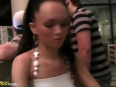 Anabell & Aspen & Jocelyn in horny lovers having passionate sex at hotel