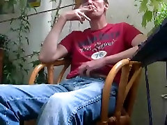 Jerk off with spunk flow in search some porn smalll whilst smokin