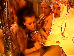 Napoleon themed vintage European sister after party massage movie