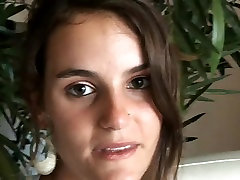 The sex casting of a hot streets hoker for money French teen