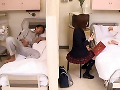 Naughty Japanese Teen Gets Fucked In A Hospital Bed