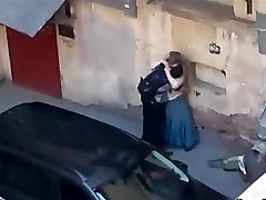 pakistani sexy mujira indonesia cilik fucks with a man in the parking lot, public sex