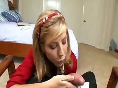 Lusty gril vim out fuck with horny schoolgirl