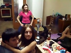 俄罗斯的女大学生上大学的女孩s党