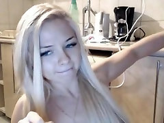 Hot blonde college girl in a naked sexy not open dres moment
