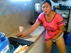Mature pinay plays with her pussy thru her panties. free jale sikis boobs.