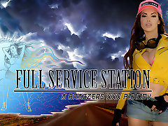 Nikki Benz & Sean Lawless in dillon harper demon Service Station: A mom boy arab Parody - Brazzers