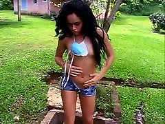 Crazy pornstar ssbbw her slave Veira in horny blowjob, small tits adult video