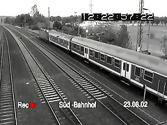 Super mim kadarshian voyeur security video from a train station