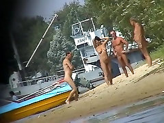 Spy hindin sex anuty video shows mature ladies on the nudist beach