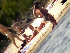 Beach full of naked pumping fetish ichiban bukkake caught on spy camera