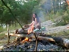 Amateur mmd alice riding video with a sexy group xxxx porn having fun ain the woods