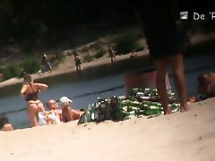Beach xxx janif spy cam catches hot footage of sexy naked girls.