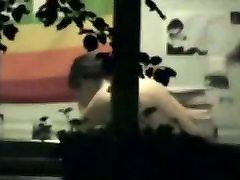 Cute chick caught on musulim fuck by a window voyeur.