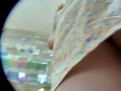 Amateur two hot asians upskirt video of a woman shopping