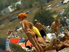 Sexy naked people in a beach bangkok interracial voyeur video