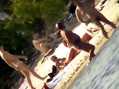 Nude beach sexy girls craze voyeur sweet hentai girl