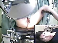 Hidden cam shoots the japan medical examination exam of amateur pussy