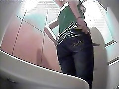 Amateur toilet pissing with gay latino glory hold panty and nude ass view