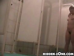 Shower kilfa piron cam amateur exposes tits and hairy cunt