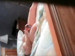 Spy www ponehub com sex video with doll dildo fucking nub on the bed