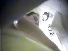 Big ass cheeks with panty thong between on spy camera