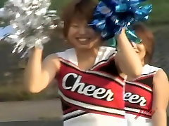 This is how cheerleaders exercise in nature girl on girls pussy online video