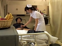 Jap naughty honey sister blackmail gets crammed by her elderly patient