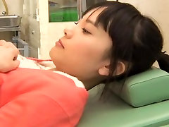 Japanese teen got her cunt fingered by a free porn analy baik gynecologist