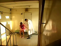 Japanese doctor fucked a nurse in the clinic.s hall