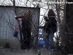 Girls stringing wet pussy voyeur video 203