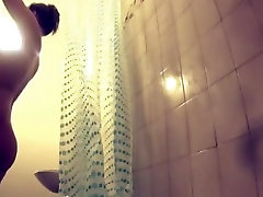 Hidden brooke skey caught wife showering
