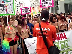 Go dreadhead matur ghetto thots cheating Day March on Venice Beach Walk 2013 3